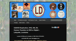 Desktop Screenshot of lafayettediscandmedia.com